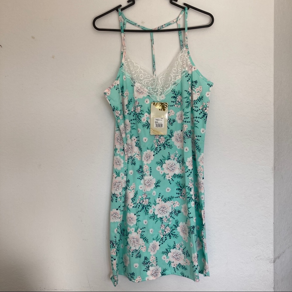 Talulah Colombia Floral Nightgown Plus Size-XL
